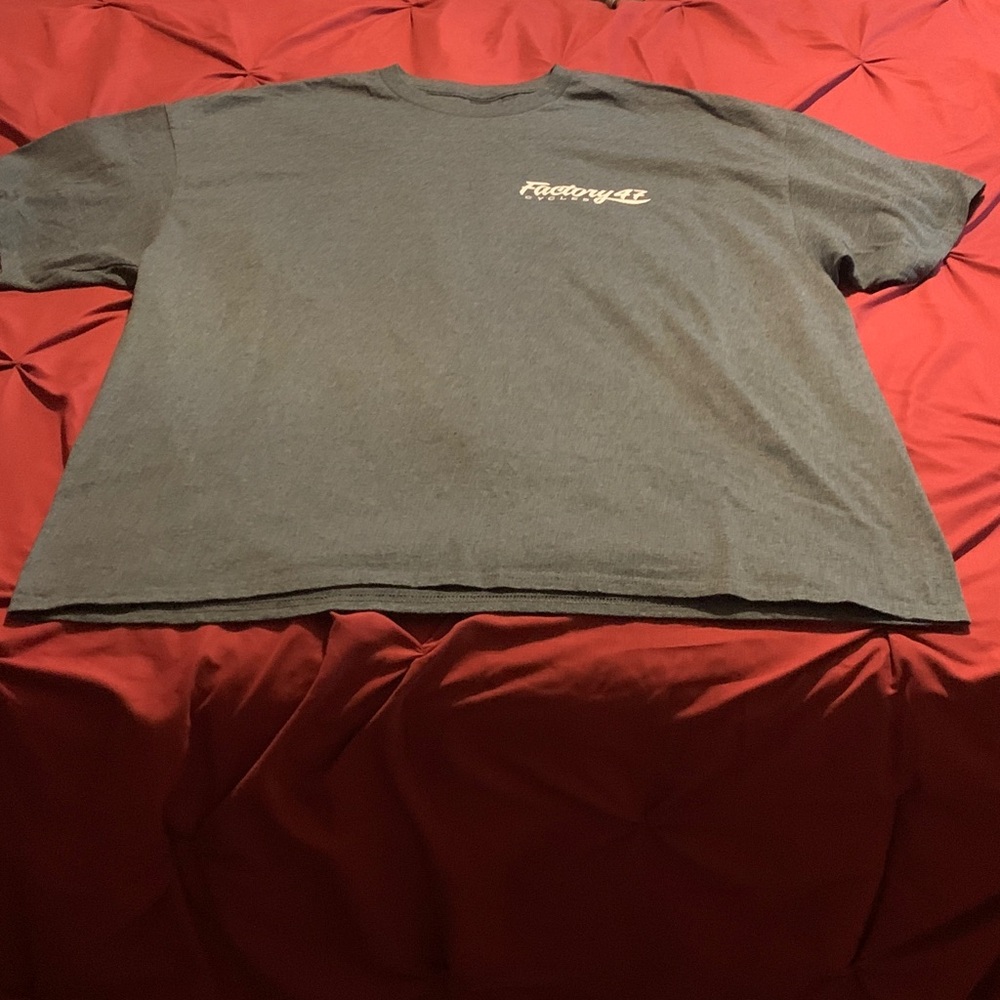 Gray 2X Factory 47 Short Sleeve Tee